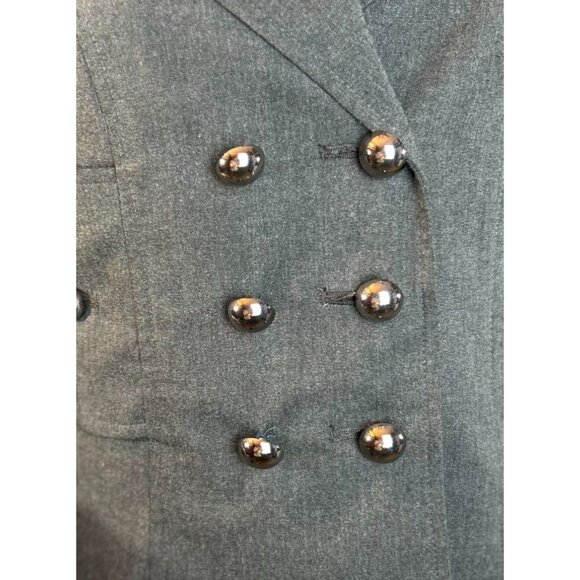 APT 9 Stretch Notched Lapel Belted Blazer in Gray Size 8 - Picture 8 of 8